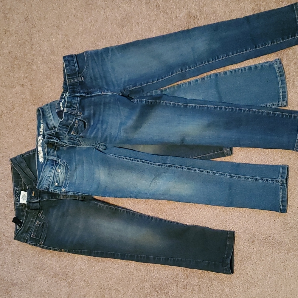 Girls size 7 jeans lot
